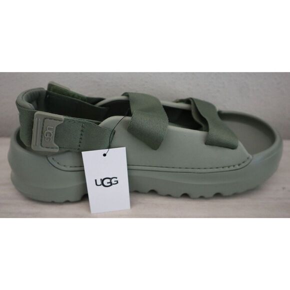 UGG 1153078 Men's Sz 8 Shaded Clover Green Stratus Lightweight Molded Sandals - Picture 7 of 13
